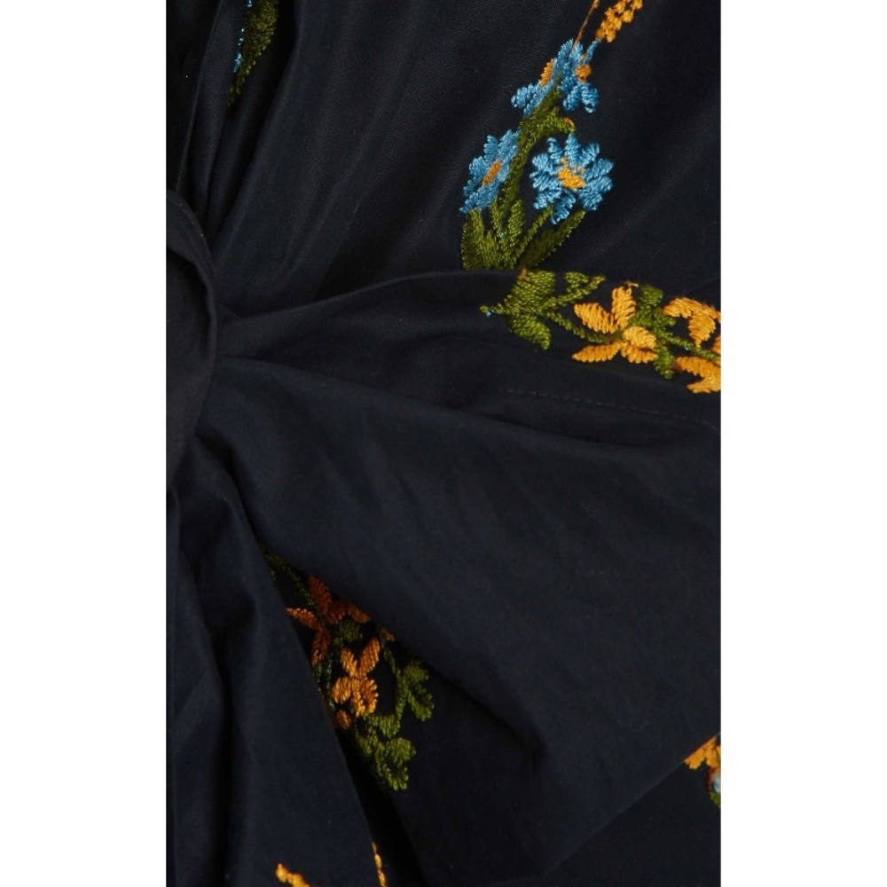 SILVIA TCHERASSI Paloma Floral-Embroidered Midi Dress - Picture 7 of 7